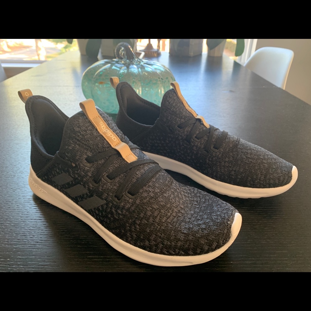 Adidas Women’s Cloudfoam Pure Running Sneakers Size 9.5 Black